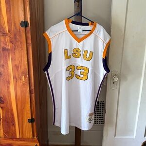 True School Athletics LSU Shaquille O’Neal (no. 33) Stitched Jersey Size 54
